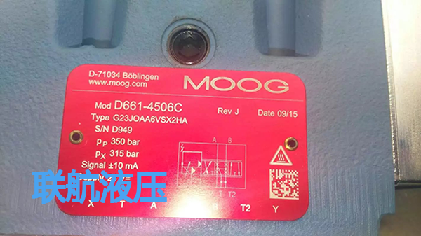 MOOG伺服阀D661-4506C             